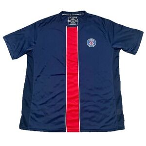 Paris Saint-Germain PSG Fan Jersey Mens XL Blue‎ Home Soccer 2022 Short Sleeve